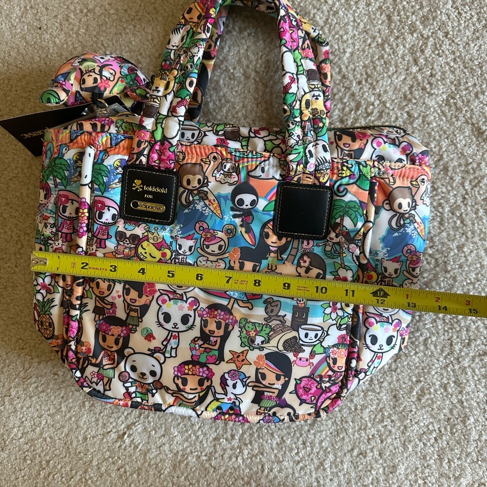 NWT Tokidoki Lesportsac Hawaii Special Edition Tote Bag - Picture 8 of 9